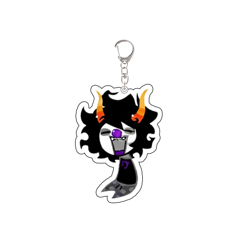 Game Roxy Lalonde Dirk Strider Jake English Jane Crocker Rose Lalonde Dave Strider Acrylic Keychain Backpack Accessories Gift
