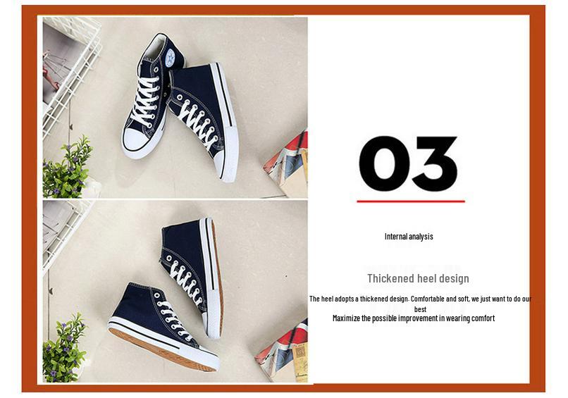 Scarpe da Ginnastica Alte in Tela Demon Slayer - Unisex Moda Cartoni Animati