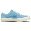 Golf Le Fleur x Converse One Star Ox Small Flower Non-slip Lightweight and Wear-resistant Low-top board shoes Unisex Lake Blue