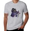 Cookie Run Kingdom Dark Cacao Cookie Meditate Tshirt Cute Tops For A Boy Plain Kawaii Clothes Unisex Workout Shirt