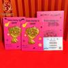 Gold Rich Red Envelope Set – 999 Gold Foil New Year Lucky Money Bag for Spring Festival