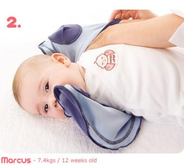 Sleepy Wings Schlaffbolero Bio SLWHS (S Weiß)