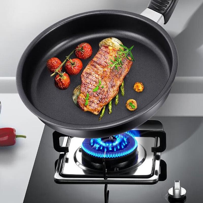 Mini Frying Pan Non-Stick Thickened Stainless Steel Frypan Pot Fried Eggs Saucepan Gas For Home Use Kitchen Cookware