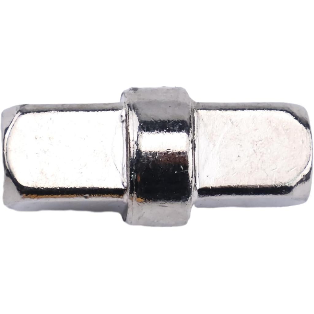 3/8'' Double Head Socket Sleeve Adapter Hexagonal Connector Socket Compatible With Square Head Electric Wrench Extension Rod