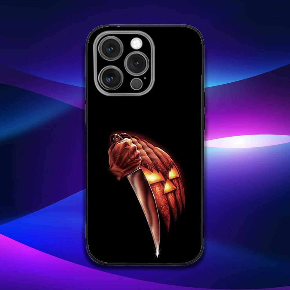 

Halloween M-Michael Myers Phone Case For iPhone 16e,16,15,14,13,12,11,Pro,X,XS,Max,XR,Plus,Mini Soft Black Cover iPhone11PROMAX