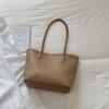Tote Bag - Retro Woven Shoulder Bag - Hand-held Underarm Bag