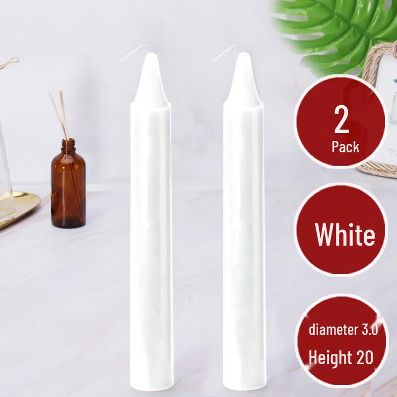 Emergency Smokeless White Candle