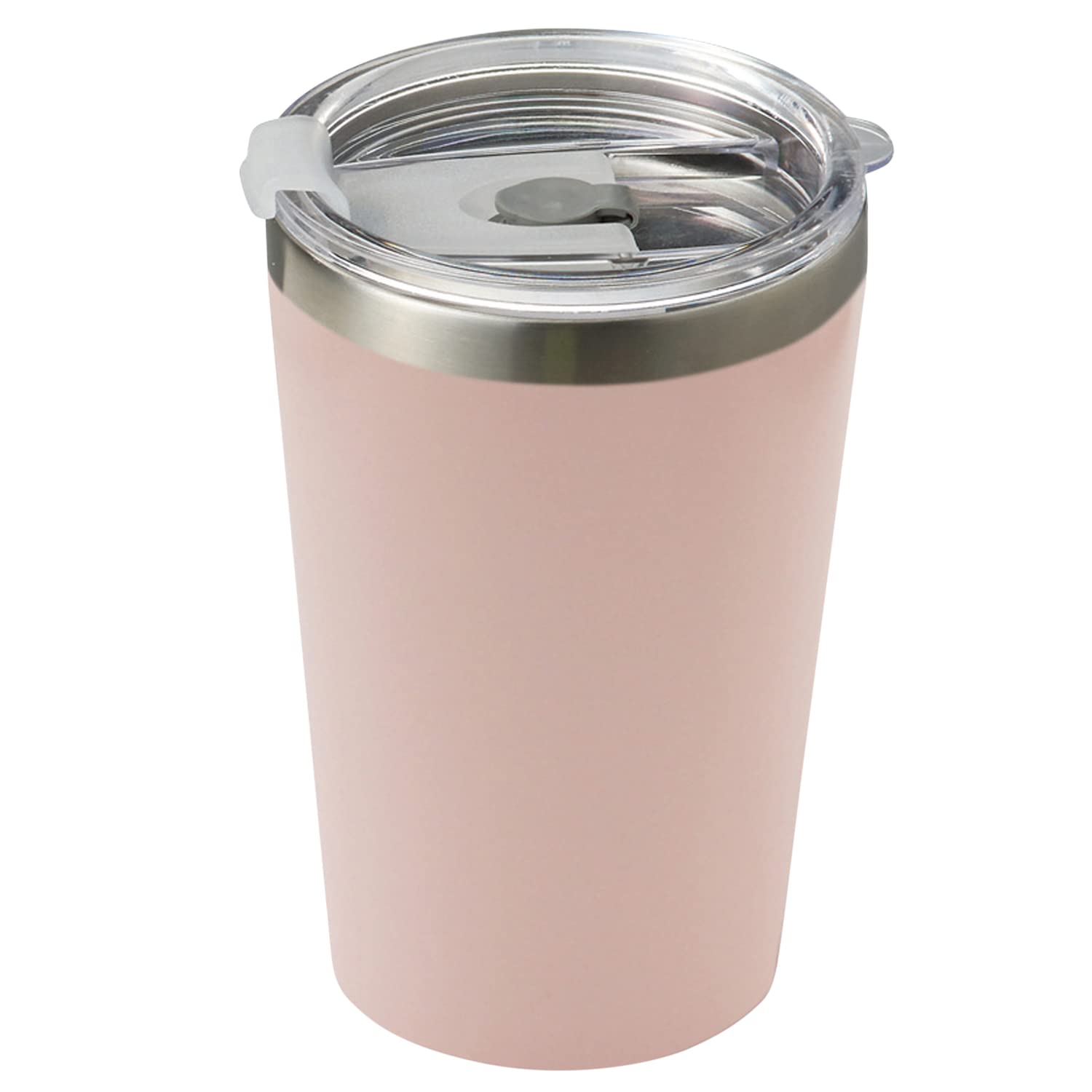 

Tumbler with Convenience Store Coffee Stainless Convenience Store Cup [Dolce duo] Lid, Cup, Tumbler, Warm/Cold, Steel, 400ml, Pink, AM-4036