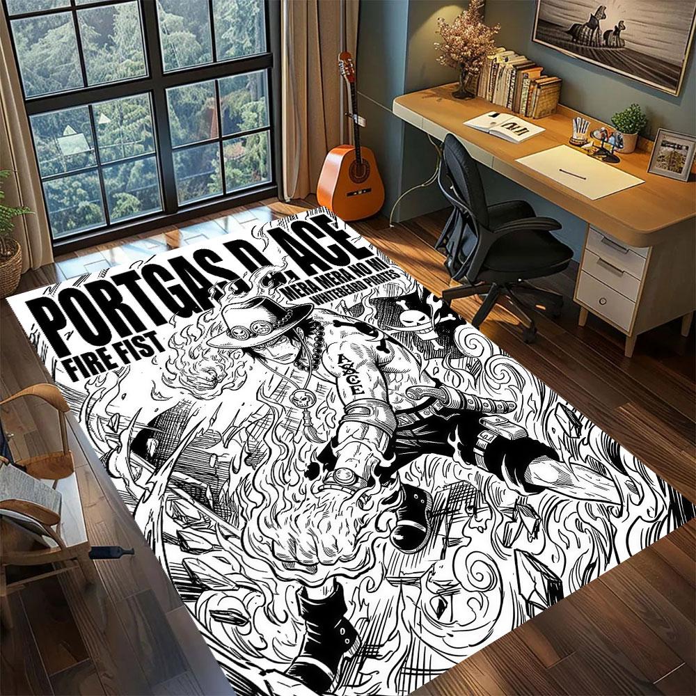 

OnePiece anime character Carpet for Living Room Bedroom Home Decor Cool Movie Mat Play Floor Mat 60x90cm