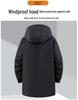 Men's Plus Size Casual Winter Down Jacket - Lightweight, Trendy, and Loose Fit