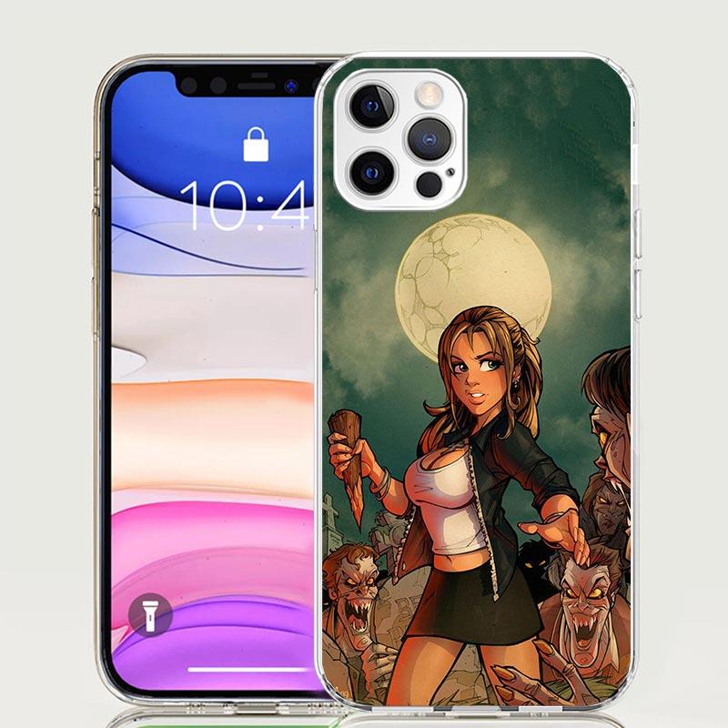 The Vampire Slayer Buffy Phone Case For iPhone 17 Air 16 15 Plus 11 14 Pro Max 13 Mini 12 7 8 + SE Pattern Art Customized Cover