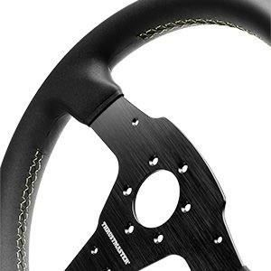 Volant PC/PS4/PS5/Xbox - THRUSTMASTER - Evo Racing 32R - Leather Cuir/structure Alu 32cm Palettes Magnétiques 25 Boutons 7 LEDS