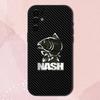 N-Nash Fishing Cool Phone Case For Samsung S24,S21,S22,S23,S30,Ultra,S20,Plus,Fe,Lite,Note,10,9,5G Black Soft Shell
