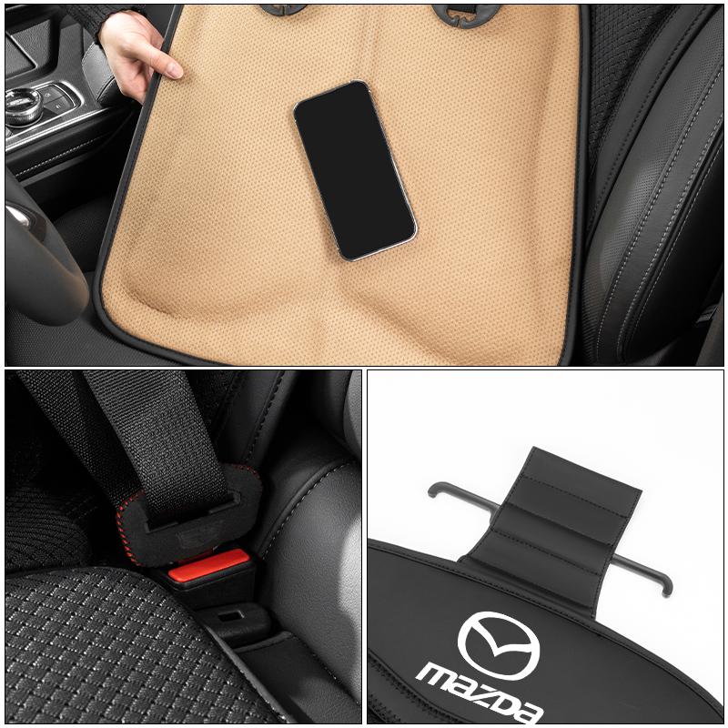 ZATR1 Breathable Car Ice Silk Seat Cover Front Rearseat Cushion Protect For Mazda 3 6 Axela CX5 CX3 CX30 CX9 Atenza Demio RX7 MX5 CX7
