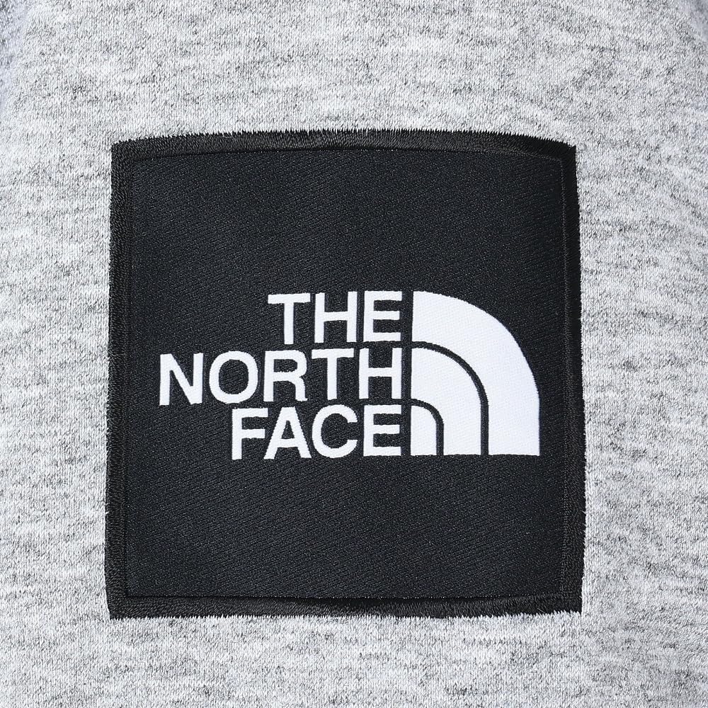 Mikina s kapucí North Square Logo Unisex s fleecovou podšívkou, termo, smíšená, šedá, velikost S [The Face] [FW23]