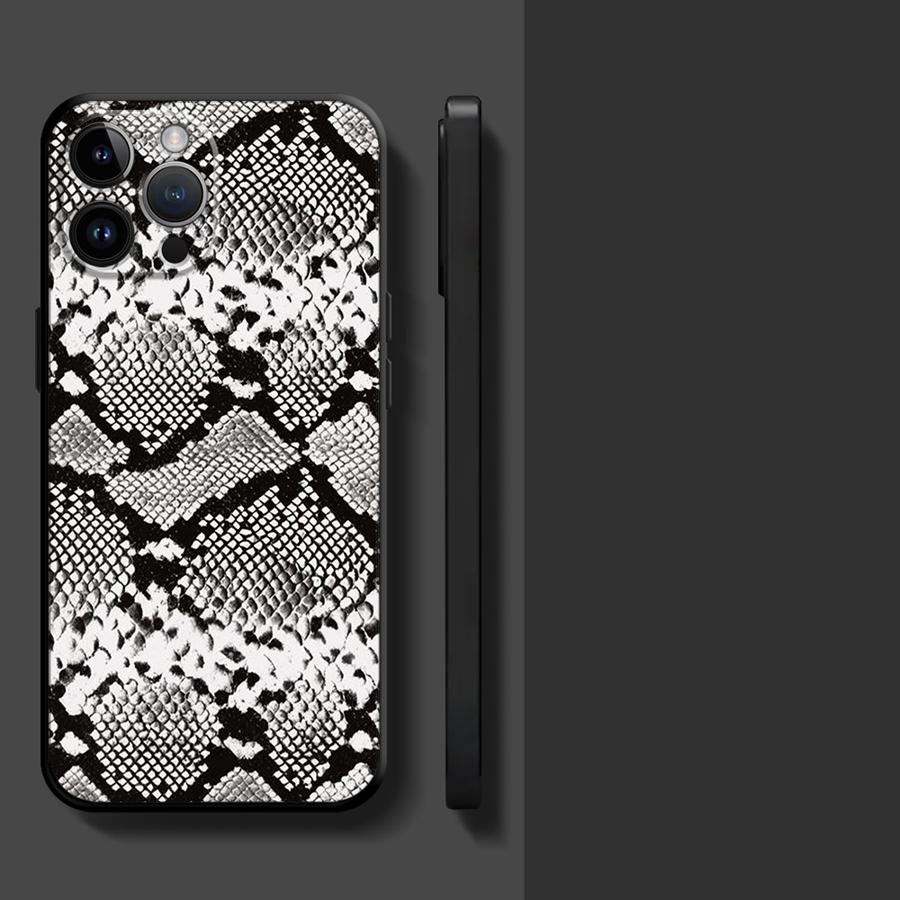 Serpentine Pattern Funda Phone Cover Phone Case for Apple iPhone 17 Pro Max 11 13 XR XS MAX 17e 14 16 15 Pro 7 8 12 Air