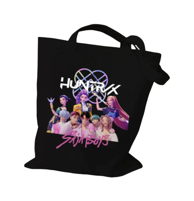 

Эко-сумка «Охотники на демонов K-pop» (Дерпи Тигр · Саджа Бойз · Хантрикс) (4 варианта) # Saja Huntrix Black
