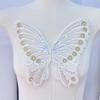 Bead Embroidered Gold Thread Embroidered Butterfly Hollow Collar Decal Patch Decoration Diy Clothing Accessories