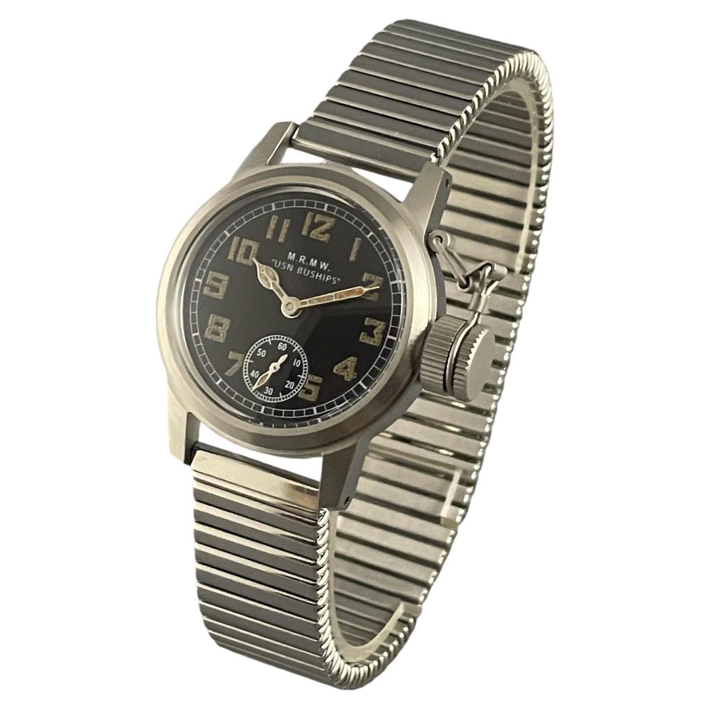 Military Ships Small with Extension Strap M.R.M.W. Men's Watch, Second,