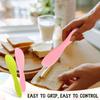 16 Pcs Plastic Butter Knife Spreader, Multi Purpose Plastic Butter Spreading Spreader Knife, Kitchen Frosting Knives for Cheese Cream Icing, Lime