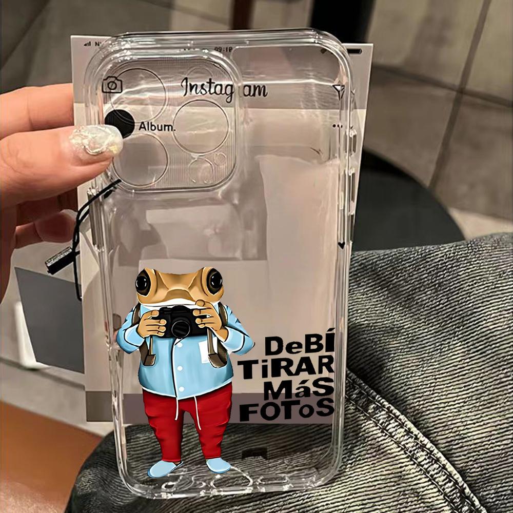 DTMF Debí Tirar Más Fotos b-bad b-bunny Phone Case For Samsung Galaxy S25 S24 S23 S22 S21 FE Edge Ultra Lite 5G Clear Back Cover