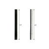 40 Pin 1x40 Single Row Male and Female 2.54 Breakable Pin Header PCB JST Connector Strip for Arduino Black