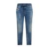 Diesel Womens/Ladies Krly Logo Elasticated Waist Wide Leg Jeans