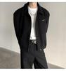 Men's American Style Short Jacket: Trendy Korean Ins Street Fashion, High-Class Zipper Lapel for Spring & Autumn