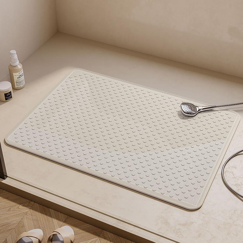 Bathroom Non-Slip Floor Mat, Bathroom Special Bath Anti-Drop Foot Mat, Bathroom Toilet Shower Room Waterproof Suction Cup Mat