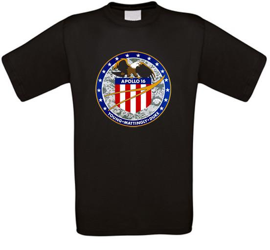 Apollo 16 Space Astronaut Moon Moon TShirt All Sizes NEW Unisex T-Shirt XXL