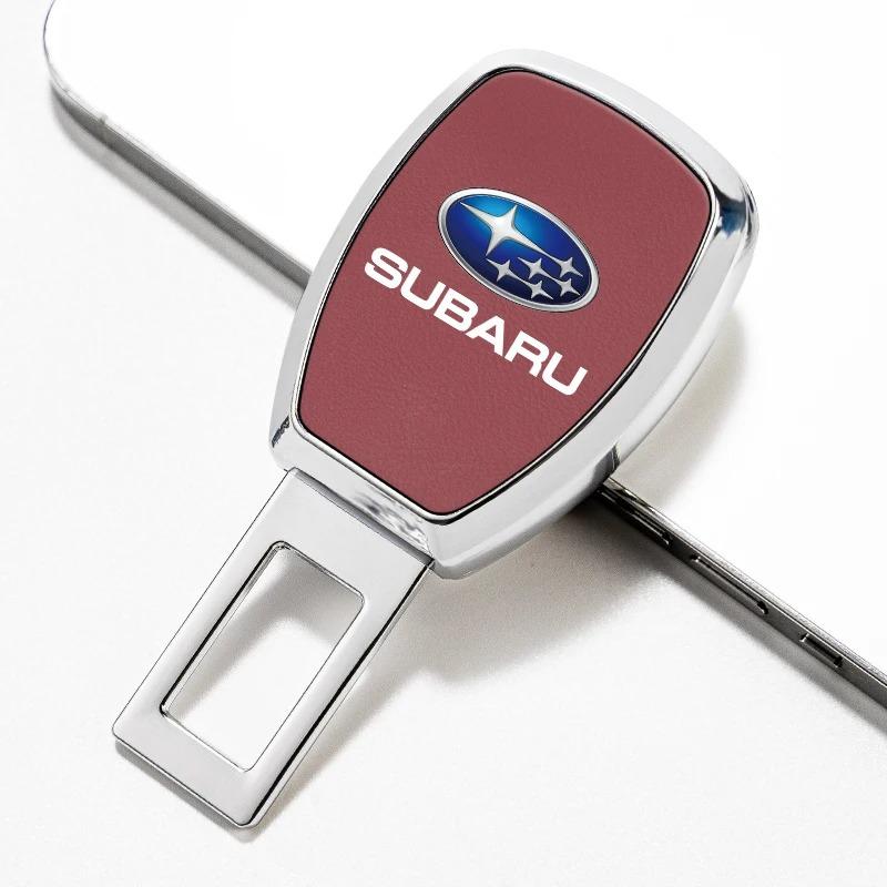 Auto Seatbelt Buckle Extender Safety Belt Extension Clip Car Interior Accessories Fit Subaru Forester XV Outback WRX Legacy