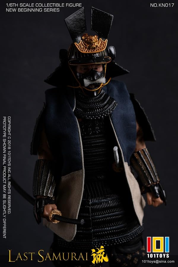 101TOYS 1/6 Scale Action Figure KN017 New Beginning Series of the Last Samurai Katsumoto Moritsugu, Sengoku Warlord