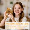 Plush Stuffed Animal Toy Soft Fabric Sitting Character Doll with Detailed Stitching and Embroidered Facial Features for Kids and Collectors