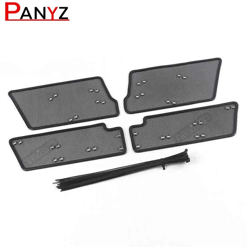 Front Grille ect Screening Mesh ert Net Stainless Steel Cover Trims For Toyota Crown 14th 2015-2018 15-18