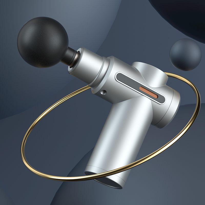 Silicone Adapter Replacement for Electric Fascia Massage Gun - Universal Head for Men & Women.