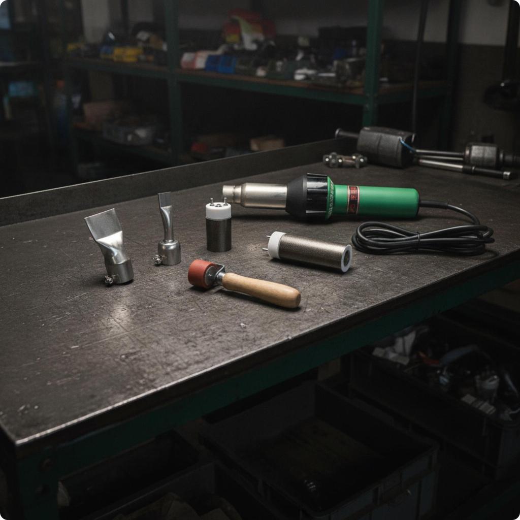 Air Heat Bonding Industrial Plastic Welder Lightweight for Welders