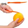 4Pcs Handheld Orange Peeler Tools Hassle-free Citrus Peel Cutter Easy Fruit Slicer Lemon Peel Remover Kitchen Gadgets