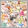 55 Big-Eyed Pet Stickers: Starry-Eyed Cartoon Animals for Thermos, Notebooks, Storage Boxes