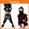 Stupendo Costume da Ninja Assassino Guerriero Samurai per Bambini Ragazzi per Halloween
