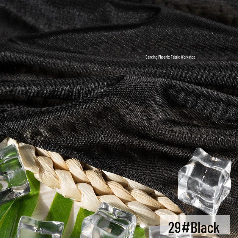 40D Warp-Knitted High-Elasticity Luster Chiffon Lining - Silky, Breathable Fabric for Dresses