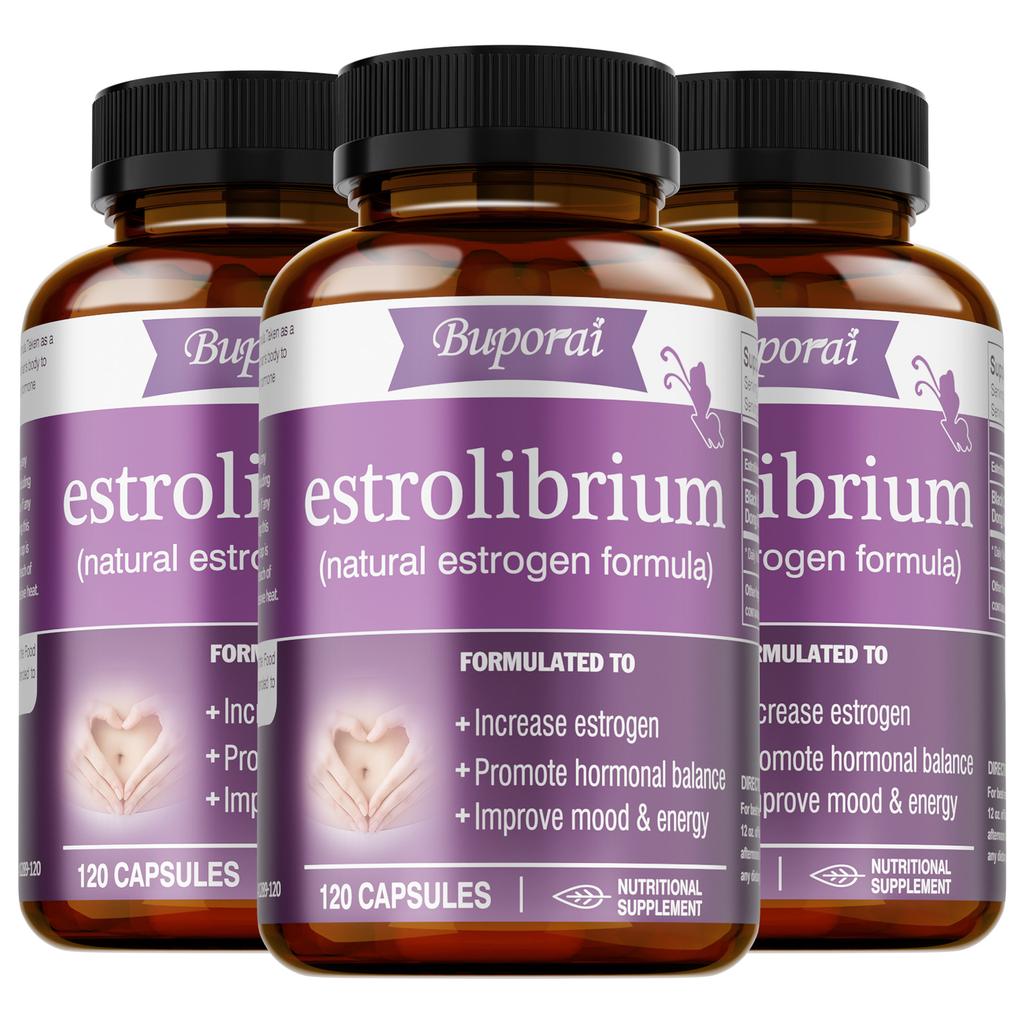 Buporai – Black Cohosh, Asparagus, Chasteberry, Dong Quai, Ginger Root, and Epimedium Extract Capsules – Mood Health, Energy
