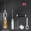 Leather Sewing Machine Stitching Awl Thread Kit Hand Speedy Stitcher DIY Craft Working Tools Set Shoemaker Canvas Repair Tools