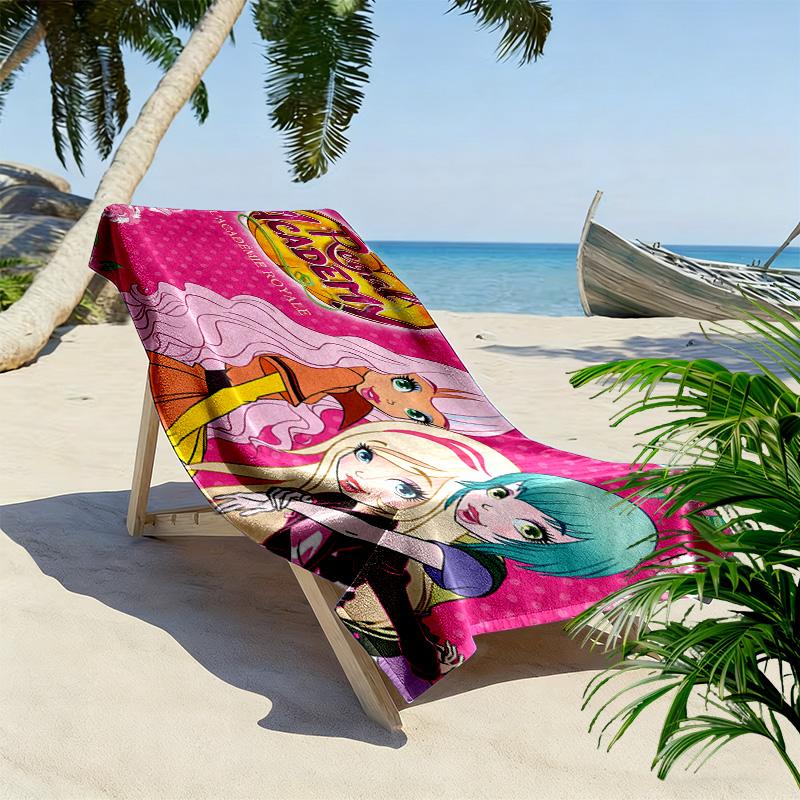 Regal Academy 2D Flat Print Beach Towel, Large Soft Quick Dry Towel for Beach Camping SwimmingDSTJ0925050