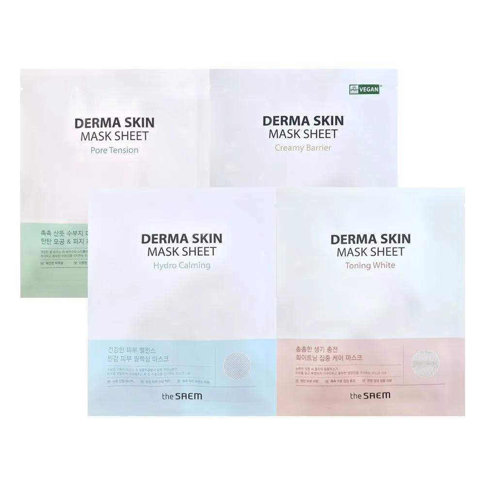

[10+10] Тканевая маска THESAEM Derma Skin 01_Pore Tension (28ml)