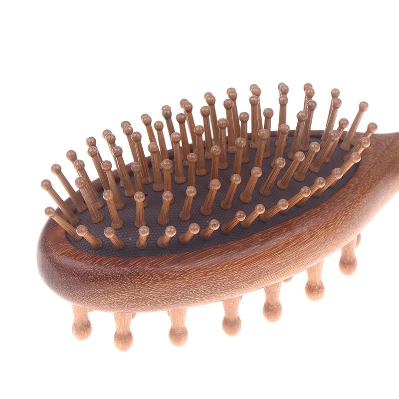 Cushion Massage Combs Double-Sided Wood Cushion Comb Hair Brush For Hair Styling Anti-Static Scalp Stimulating Whole Body Use