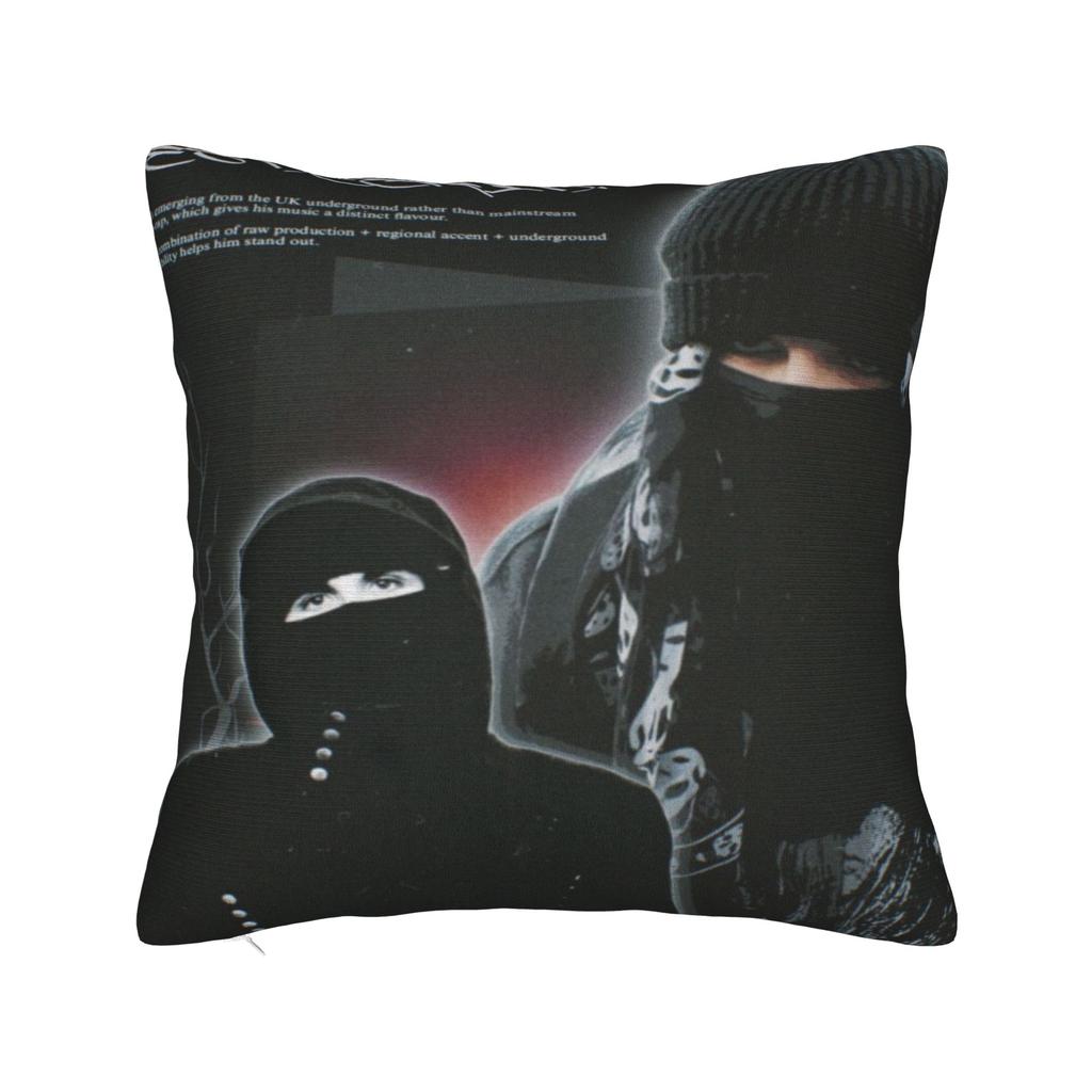 Rapper EsDeeKid Printing Pillowcase Cushion Cover Pillow Covers Y2K Home Decorations Square Multi Size