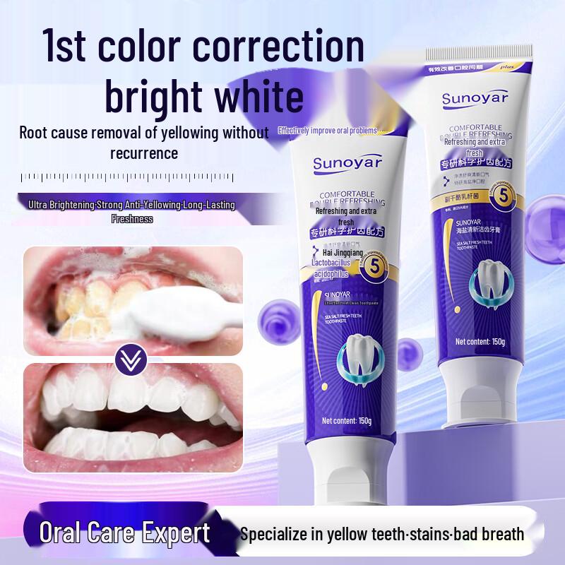 Sunoyar Fresh Breath Whitening Toothpaste