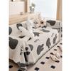Cartoon Chenille Sofa Towel Cover Cloth Four Seasons Universal Sofa Backrest Cushion Cute One Full Covered Sofa Cover