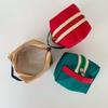 Fashion Canvas Cosmetic Bag Travel Makeup Bag Small Coin Purses Ladies Earphone Coin Key Organizer Case Portable Zipper Pouch
