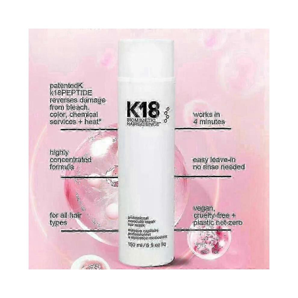 50ml Leave-In Molecular Hair Mask Original Repair Molecular Hair Damaged Dry Frizzy 4 Minutes Treatment Moisturize